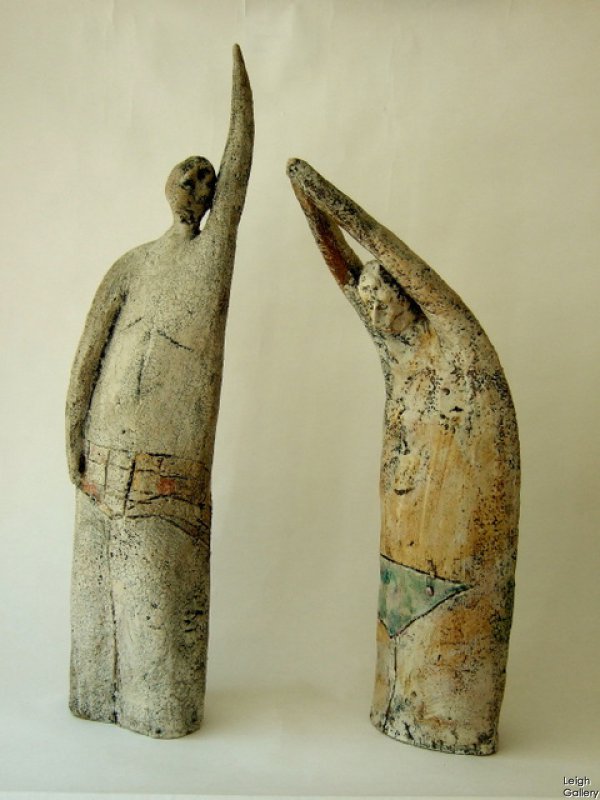 Jane Muir - Sculpture - Swimmers