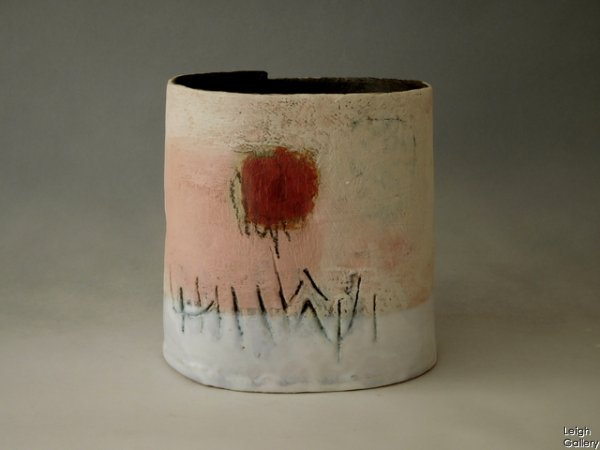 Craig Underhill - Vase with pink and red