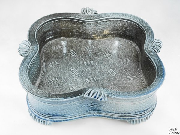 Jane Hamlyn - Salt glazed footed dish